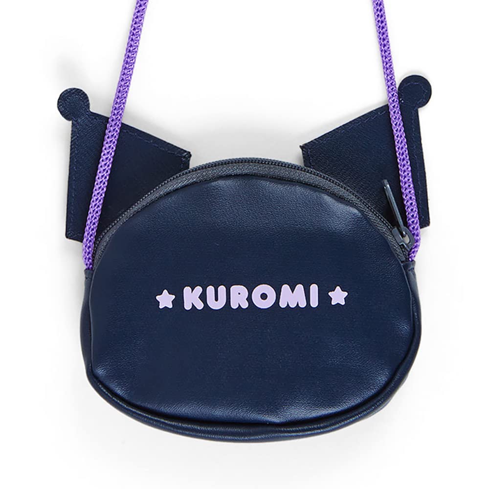 Sanrio Kuromi Coin Case with Coin X 3 X 11 765902 SANRIO Rope, Kuromi-chan, Case/Pass Case, Character, 13.4 Cm,