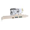 USB3.2 GEN1 Type C Expansion Card 19PIN Socket 5Gbp 2 Port Adapter Card for Type C Front Panel Mount Adapter