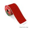 Velvet Christmas Ribbon 8.9cm Width Gift Webbing DIY Craft Bow Material  Xmas Tree Wreath