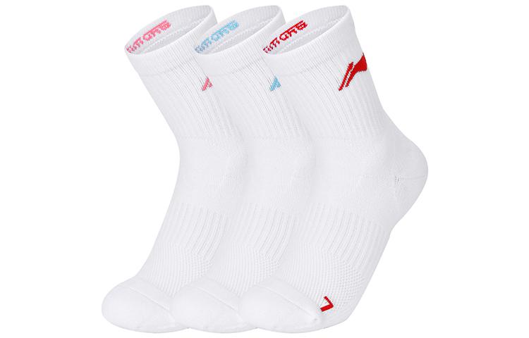 Li Ning Women s Crew Socks AWTS005-1 22-25