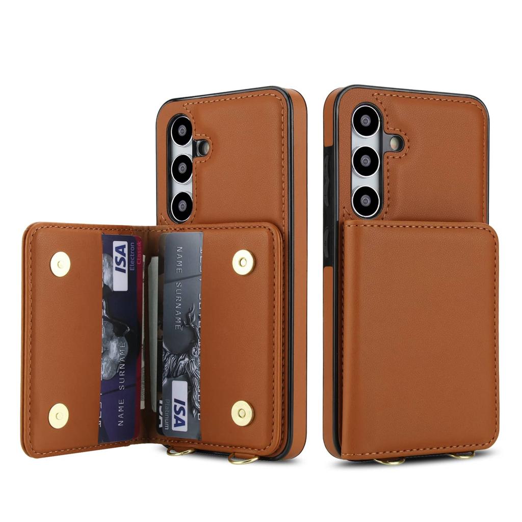 Hülle für Samsung Galaxy A56 A36 A26 A16 A35 A55 A15 A54 A73 A52, Brieftaschenhülle mit [6 Kartenfächern][RFID-Blockierung] Magnetverschluss