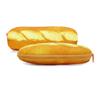 Cute Cartoon Toast Plush Pencil Case For Kids School Supplies Storage