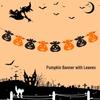 Luminous Halloween Party Pumpkin Bunting Decoration for Mall and Store Events