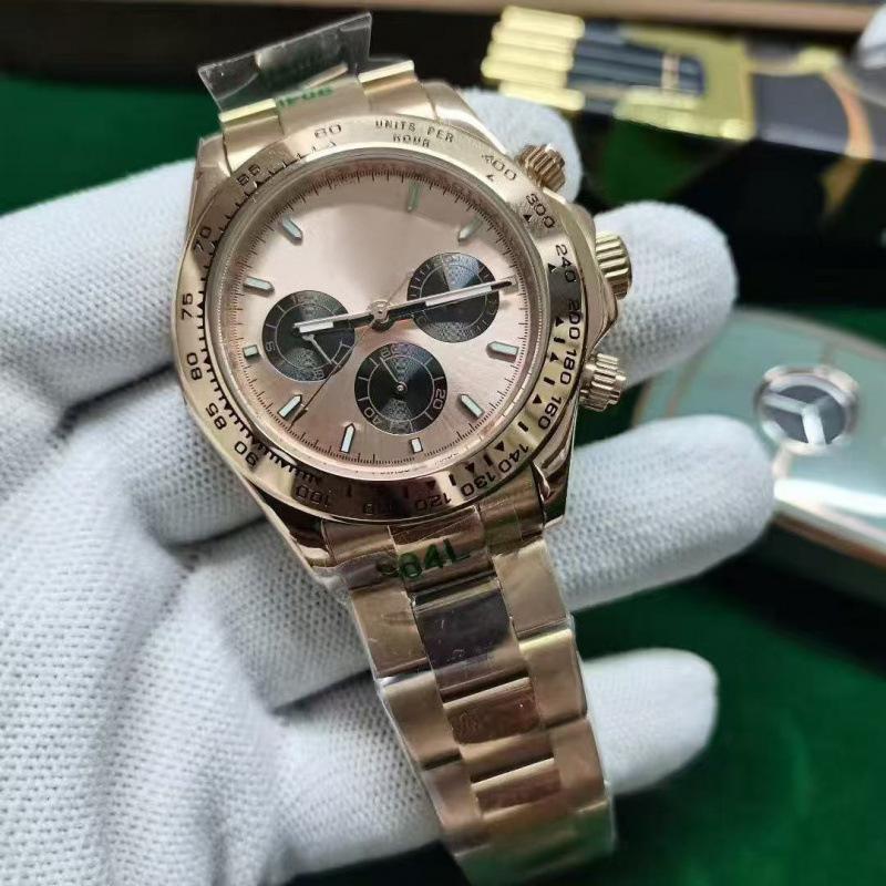 Rolex Daytona Serisi 40mm Erkek Altın ve Çelik Otomatik Mekanik Saat