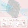 Reusable Filter Nail Dust Collector Strong Suction Cordless Portable Dust Suction  Nail Salon