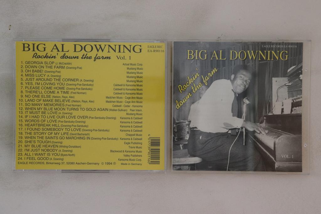 CD AL DOWNING - Rockin' Down The Farm Vol. 1 EAR90116 Eagle Records 1994 Germany Rock Used