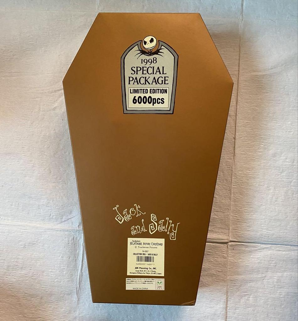 [USED] nbc-06Jack and Sally 1998 Limited Edition Figure