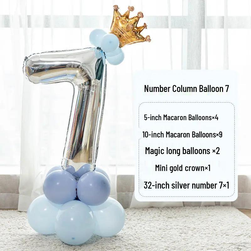 Złote Balony z Cyframi na Urodziny i Imprezy