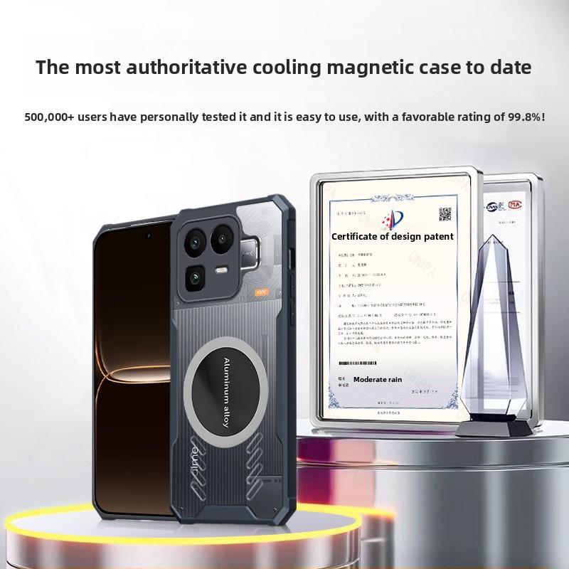 Für OPPO Realme Neo 8 Hülle Harte PC-Wärmeableitung Magnetische Schutz-Rückseitenabdeckung Hülle Für OPPO Realme Neo8 Handyhülle