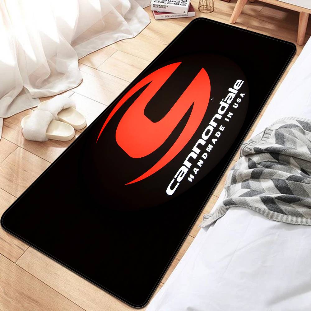 C-Cannondale Floor Mat Rectangle Anti-slip Home Soft Badmat Front Door Indoor Outdoor Mat Welcome Doormat