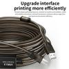 U210AB 10m USB2.0 Male to Square USB Type-B Male Printer Cable PVC Printing Connection Cord