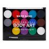 Face Paint Kit Professional Water Based Body Paint 15 Colors Washable Non-Toxic Paints 2