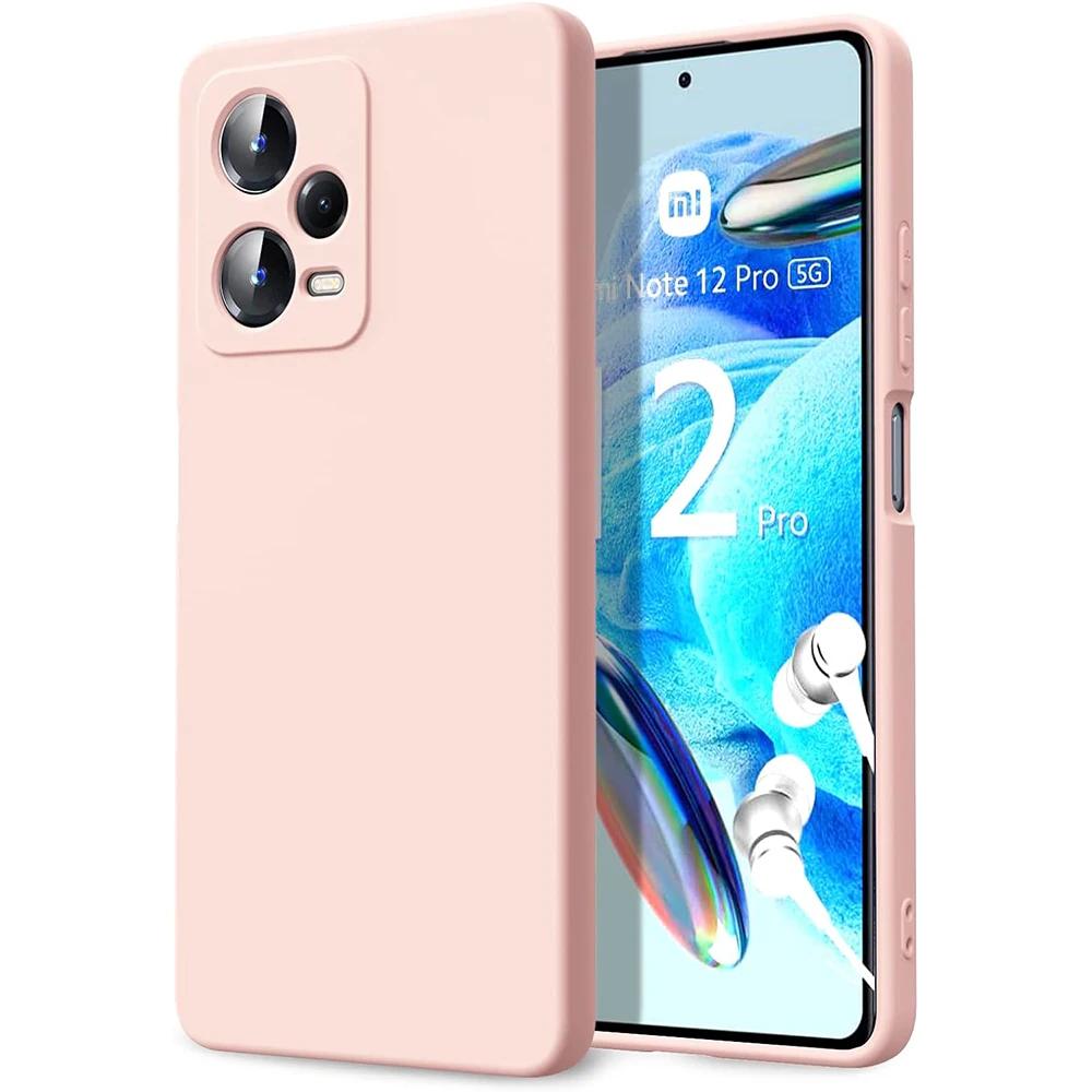 Liquid Silicone Case For Redmi Note 12S 12 Pro+ 4G 5G Luxury Shock-proof Cover For Xiaomi 12 Lite 13T 12T Pro Redmi 12 12C 13C POCO C65 Accessory