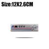 3D Aluminum Car Styling Sticker Body Trunk Decoration Decal Accessories For BMW G80 G06 G07 G42 G14 G15 G16 F82 F20 F21 F83 M2 M