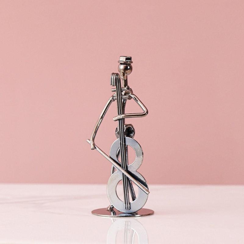 Miniatur Musikerfigur Dekorative Bastelartikel Schmuck Zubehör Geschenk für Kinder Mädchen Junge Geburtstag Hochzeit Party Geschenk