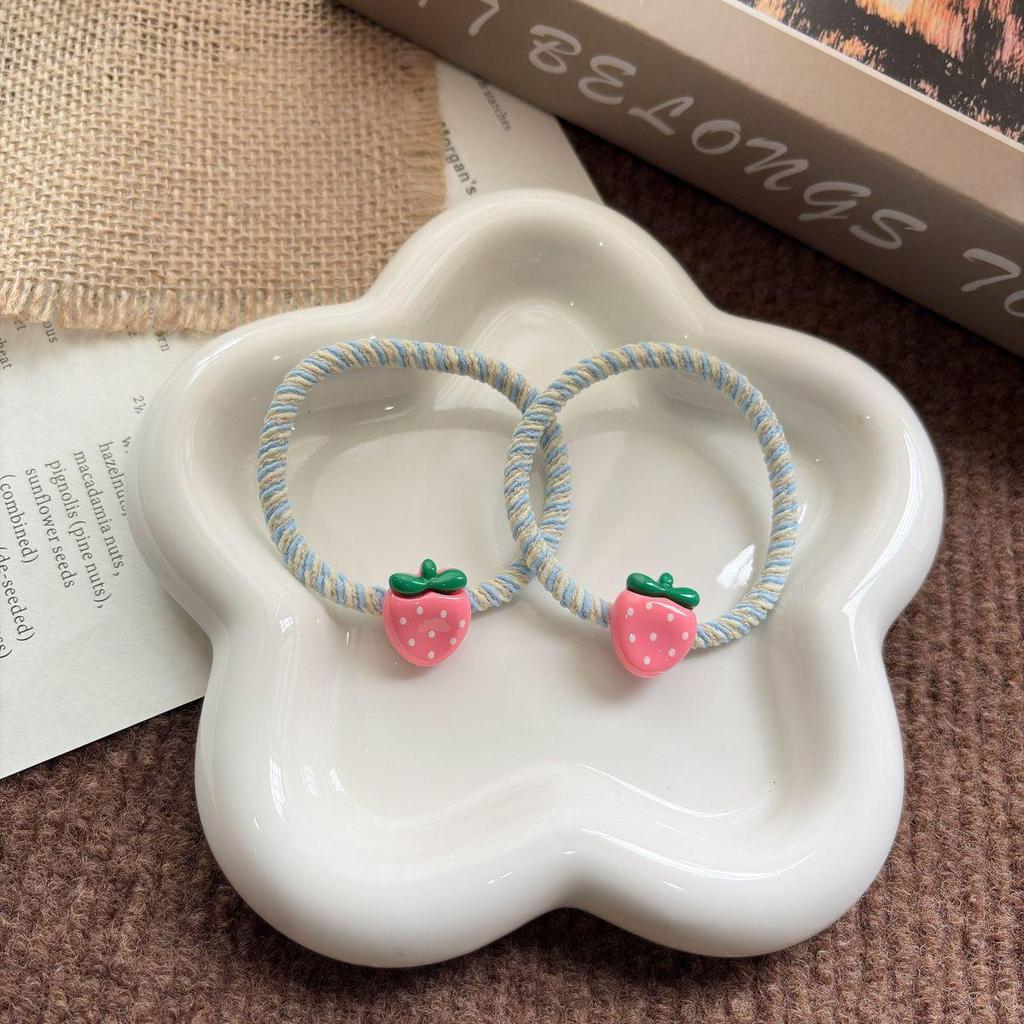 Strawberry Hair Tie: Cute & Versatile Hair Accessory for Students & Couples