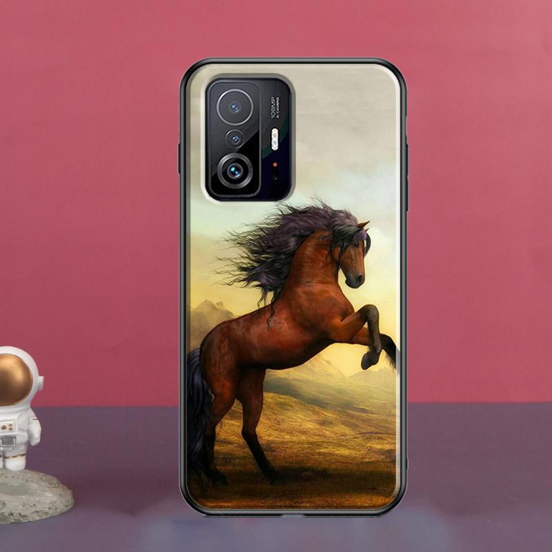 ציור חיה סוס עבור POCO X5 X3 F5 Pro X4 F4 GT M5s C40 F3 כיסוי עבור Xiaomi 13 Lite 12 11T 12T Pro 12X