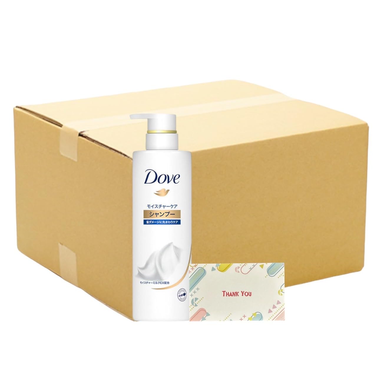 

Unilever Dove Moisture Care Шампунь-дозатор 500 г Оригинальный логотип Kunutonn, набор из 12 шт. [Оптовая покупка] + электронный бонус