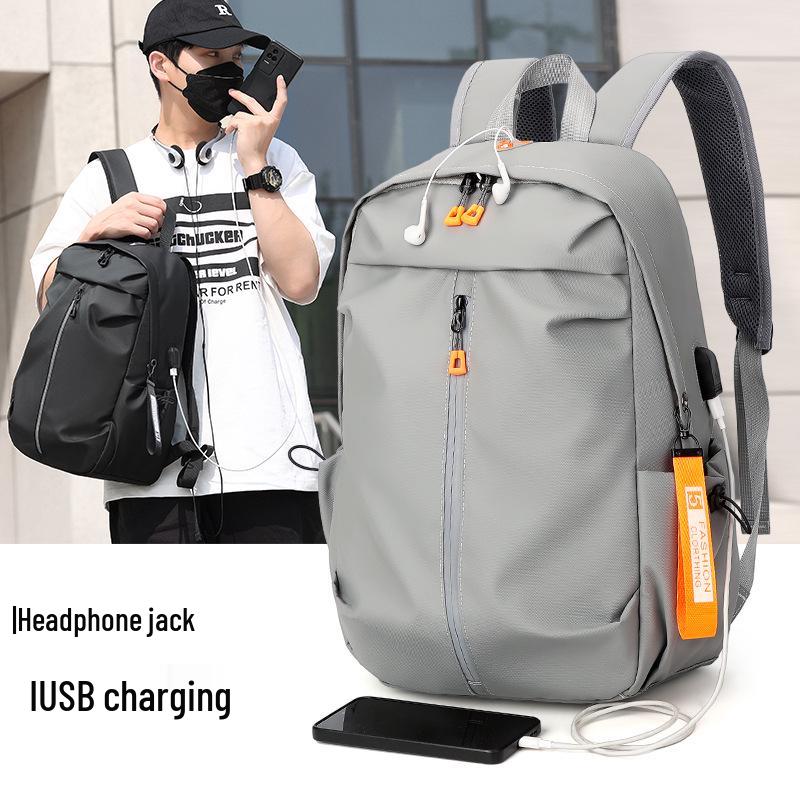Minimalist Solid Color Fashion Backpack – Unisex, Multi-Functional, Breathable, Casual, for Students & Business