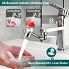 Faucet Extender 1080 °Swivel Water Tap Nozzle Faucet Sprayer Universal Bathroom Mixer Aerator 2 Spray Modes