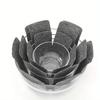 6Pcs Pot and Pan Protectors Pot Dividers Pad Non-woven 3 Sizes Pans Separator Pads for Protecting Cookware Kitchen Tools