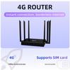 4G Wireless Network Router with SIM Card, 300M WIFI, CPE, Europe & USA Compatible ED128