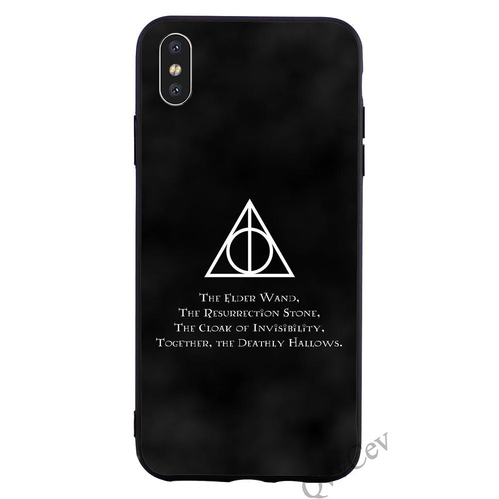 Buy Colorful Harry Potter Phone Case for iPhone XR 11 Pro Max 5S - Main Image
