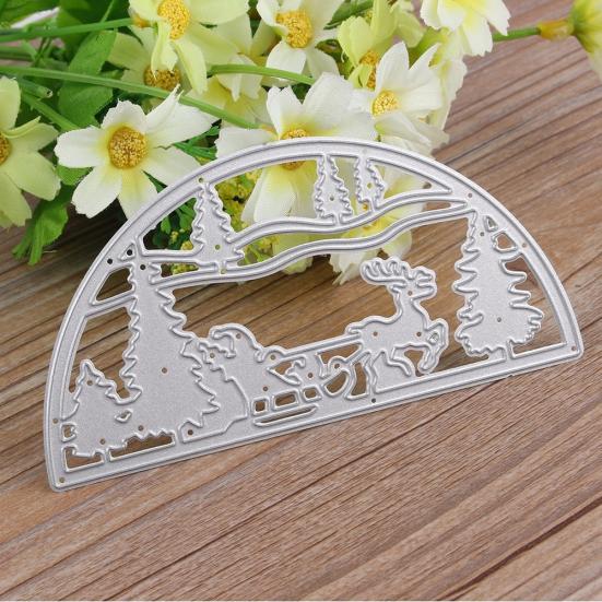 Christmas Tree Sleigh Metal Cutting Dies DIY Scrapbooking Paper Card Photo Craft
