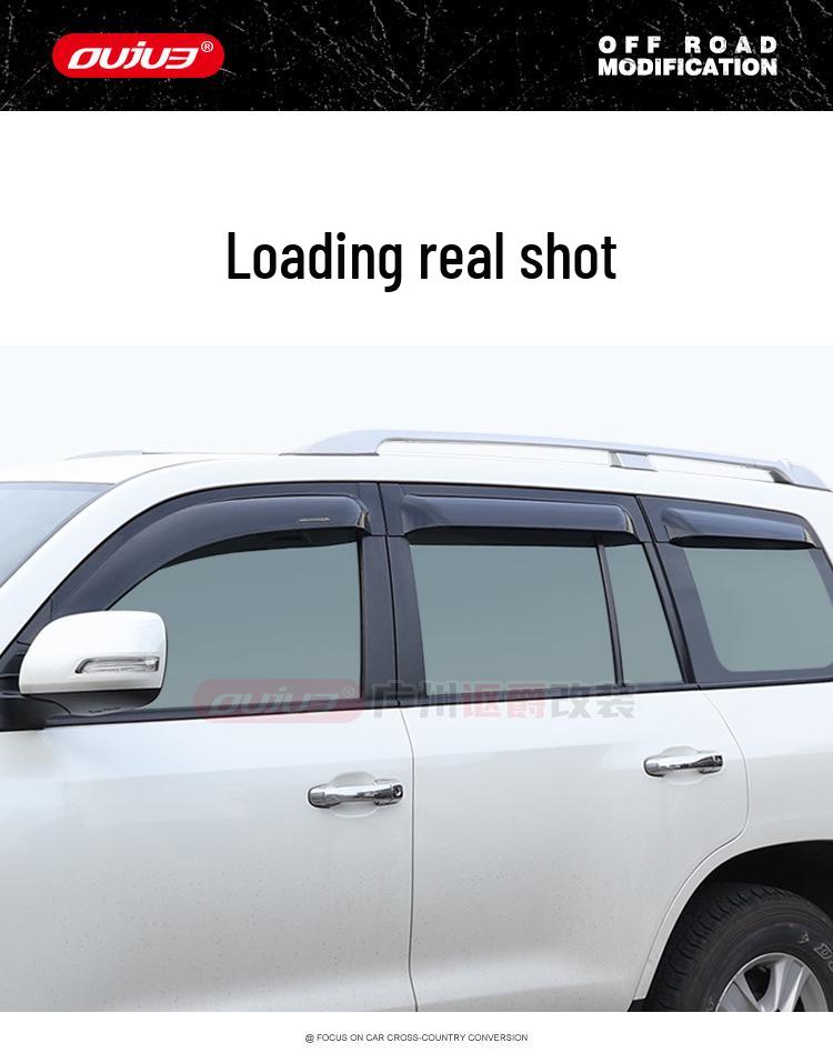 Toyota Land Cruiser LC200 (08-20) Middle East Version Window Rain Guards