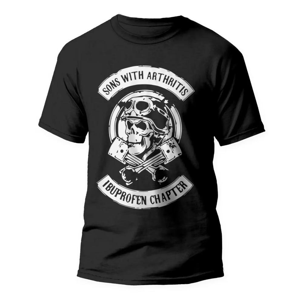 

Мужская футболка Sons с АРТРИТОМ забавная футболка Топ Подарок на день рождения Футболка для спортзала XXXXXL чёрный