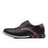 2025 Men's Plus Size Lightweight Casual Leather Shoes - Versatile, Fashionable, Lace-Up for All Seasons