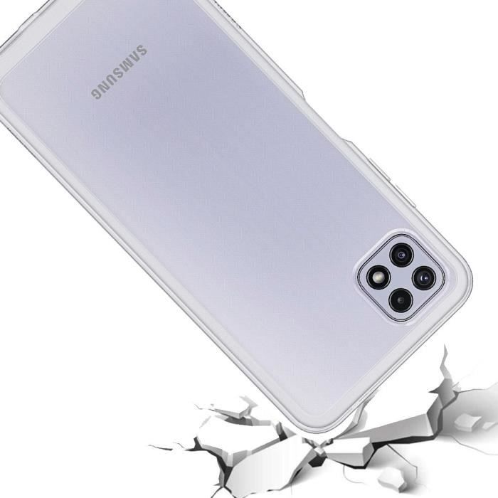 Coque - VCOMP - Samsung Galaxy A22 5G - UltraSlim - Transparent - Ajustement parfait