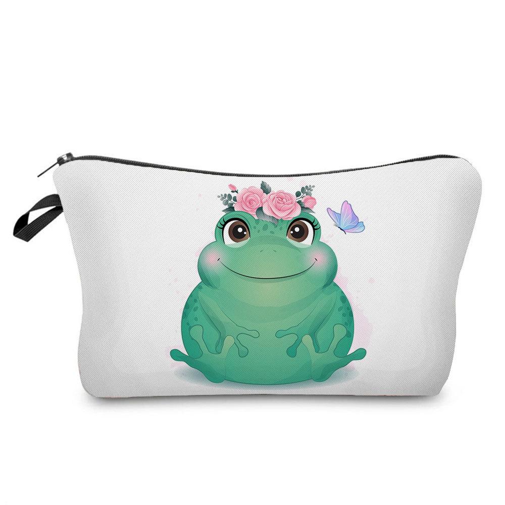 Women Animal Print Cosmetic Bag Toiletries Organize Travel Storage Case 6763