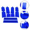 10 Piece Dent Repair Puller Tool Set for Cars with Expander Tabs and External Support for Hail Damage and Dent Removal