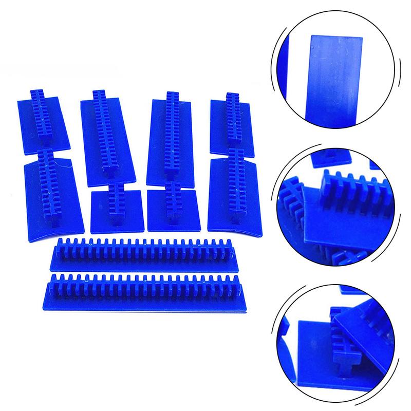10 Piece Dent Repair Puller Tool Set for Cars with Expander Tabs and External Support for Hail Damage and Dent Removal
