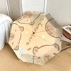 1pc Capybara Pattern Illustration Umbrella with Plastic Handle,Suitable for All Seasons Home Travel Outdoor UmbrellaDD188