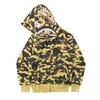 Women Bape Men Zip Up Jacket Shark Printing Hoodie Streetwear Fashion