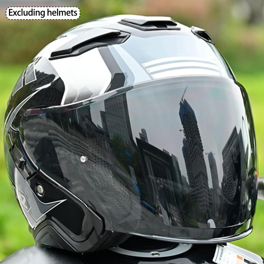 Motocyklové helmy Vízor Čočky helem Vízory Pokovení Ochrana proti UV Zorník pro helmu SHOEI J-CRUISE 1-3 J-FORCE4 Díly helem