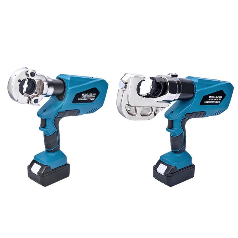 EZ-300/EZ-400 Rechargeable Hydraulic Pliers Portable Electric Hydraulic Crimping Pliers Charging Crimping Tool