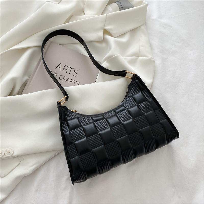 Verano Popular Indentación Check Underarm Bag Ladies Shoulder Bag 2021  Nuevo bolso pequeño Bolso femenino Bolso de hombro coreano comprar a buen  precio — entrega gratuita, reseñas reales con fotos — Joom