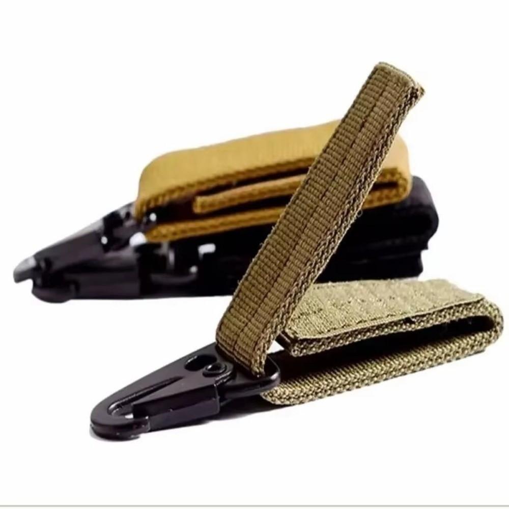 High Strength Key Hook Nylon Webbing Buckle Outdoor Belt Buckle  Camping Hiking Accessories
