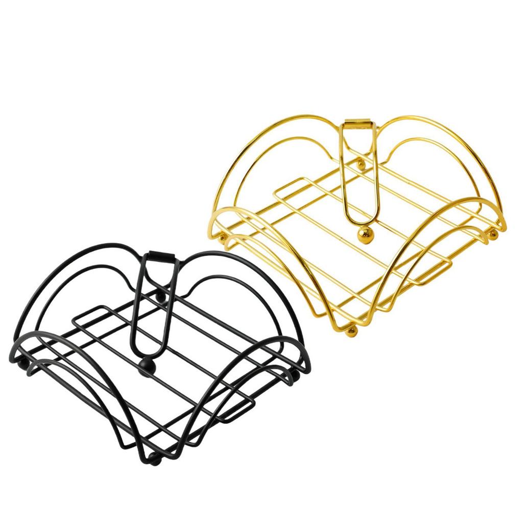 Serviettenhalter Flacher Serviettenspender Ständer Organizer Aufbewahrung Papier-Serviettenhalter für Party Picknicks Zuhause Café