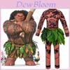 Exquisito Disfraz de Traje de Tatuaje de Moana Maui para Adultos y Niños Con Diseños Realistas