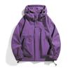 New Outdoor Jacket Men's and Women's Autumn and Winter Windproof Solid Color Tooling Thin Mountaineering Couple Jacket