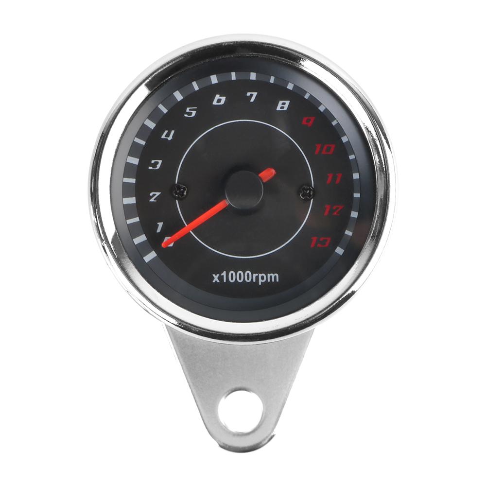 Machinery Modified Odometer Auto Gauge Motobike Accessory Motorcycle Speedometer Tachometer Moto Parts With LED Light Universal