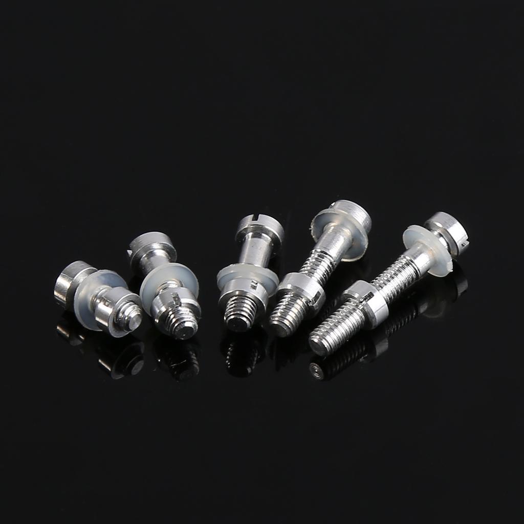 5Pcs Replacement Turntable Easy Install DIY for Headshells Phonograph Music Hardware Mounting Screws Rapair Tool
