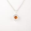 Citrine Gemstone 925 Sterling Silver Jewelry Handmade Pendant 1.50" Gift For Mom PP-2-9