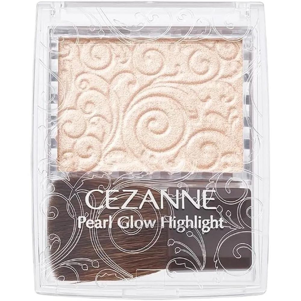 CEZANNE Pearl Glow Highlighter 01 Champagne Beige 2.4g (3 Radiances) 2