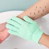 1 par de luvas esfoliantes para banho, luvas de esfoliação para banho, massagem para esfoliação corporal, esponja para lavar a pele, hidratante para spa