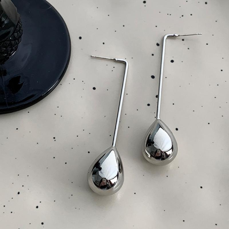 Fashionable Ear Studs Water Drop Earrings Formal Ear Jewelry Alloy Texture Comfortable Earrings Perfect for All Day Wear